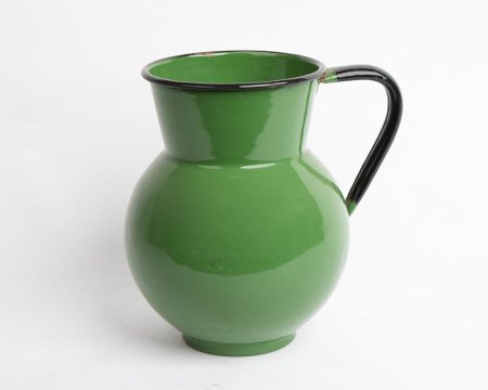 Hospital Jug Enamel in Green